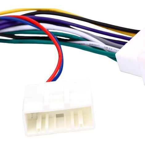 Standard ISO Wiring Harness, Audio Connection Adapter, Replacement Installation Cable for 2012-2018 Vehicle Audio System (1/5)