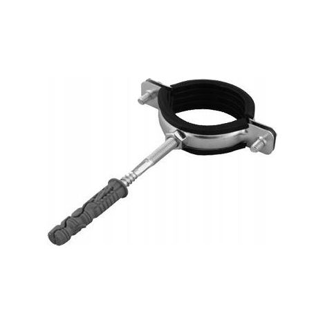 Supporto per fascetta per tubi da 106-111 mm 4 pollici con gomma