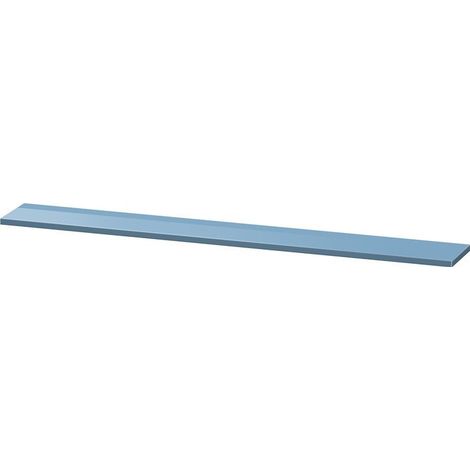 Panneau mural Duravit X-LARGE 160x600-1600x16mm bleu pierre brillant