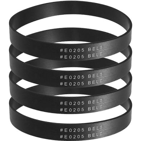 Lot de 4 courroies de rechange pour aspirateur vertical Eureka Style U E0205, compatible avec les modèles Eureka NEU202, NEU181, NEU180, etc. (1/5)