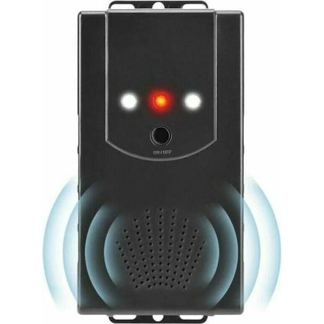 Ultraschall-Marderabwehrgerät für Autos, elektronisches Rattenabwehrmittel, Schädlingsbekämpfung – vertreibt Mäuse und Nagetiere mit LED-Blitzlichtern, für Scheunen und Küchen (1/5)