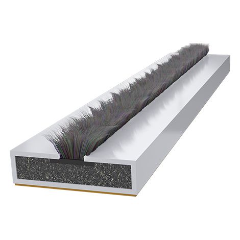 TIMCO Intumescent Fire & Smoke Seals Bulk Pack White - 15 x 4 x 2100mm