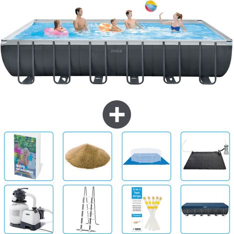 Ultra XTR Pool Rechteckig - 732x366x132 cm - 9-teilig S591