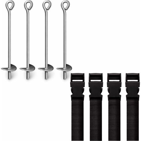 Kit d'ancrage pour trampoline 3,66 à 4,27 m (1/5)