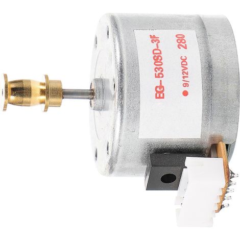Moteur de remplacement pour platine vinyle -530SD-3F Argent 4,50 x 4,30 x 3,30 cm, 3 vitesses, 1 unité