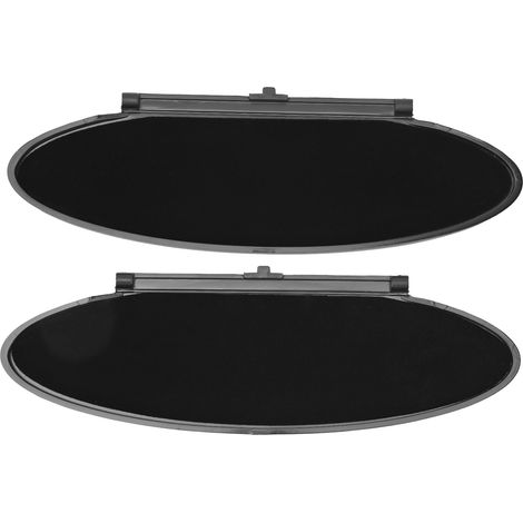 2 Stück Sonnenblenden-Spiegelabdeckung 99670142102 Ersatz-Sonnenblendendeckelabdeckung für Boxster Cayman 986 987 (1/5)