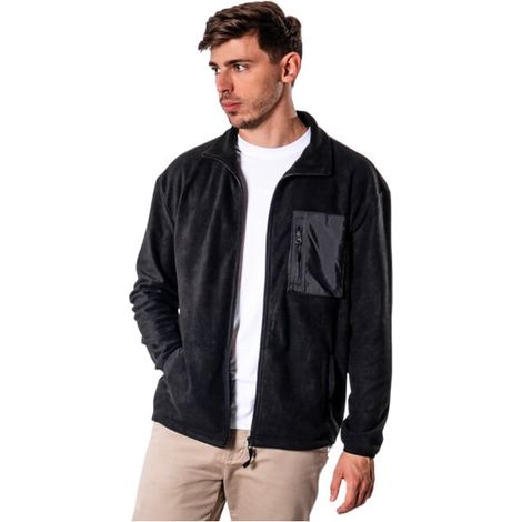 Veste en polaire zippée STIER XL noir (1/5)