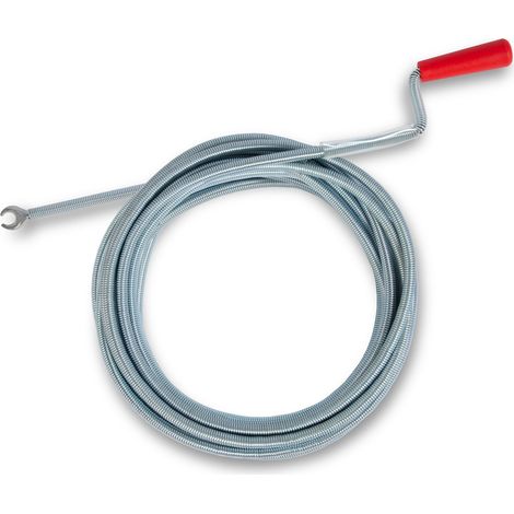 Spirale pulizia tubi 8m Ø9mm con punta artiglio Ø20mm - EBERTH (1/5)