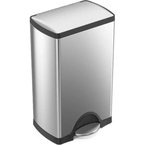 Simplehuman - Abfalleimer 38 l, Edelstahl matt CW1814 (1/5)
