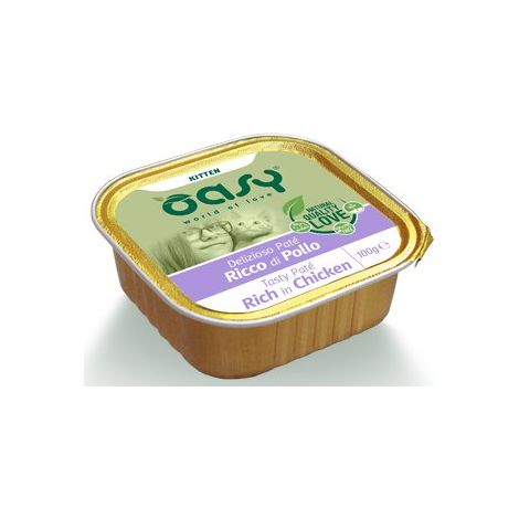 Oasy Cat  Pâté délicieux 100g - Chaton - au poulet 100g
