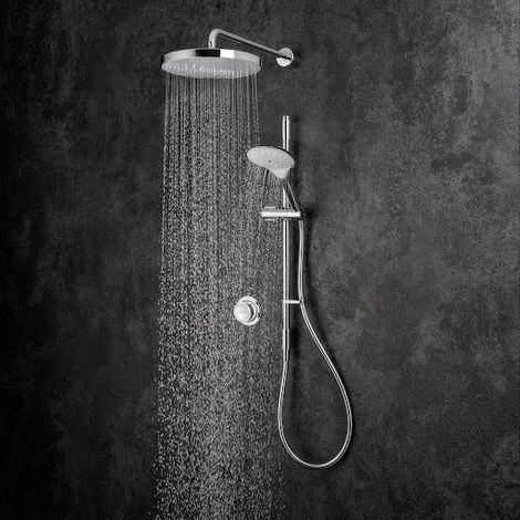 Mira Mode Dual Thermostatic Digital Mixer Shower Chrome Rear Fed 1.1980.005 (1/5)