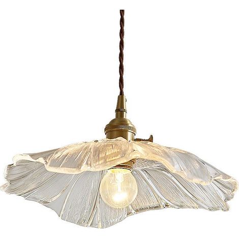 Suspension de chevet en cristal Lotus Leaf (1/4)