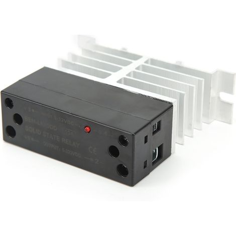 Relais statique DC-DC BERM 3-32V entrée, sortie 5-220V, boîtier ignifuge, module de commutation haute performance. (1/5)