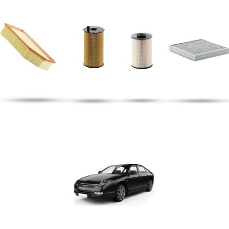 Kit tagliando 4 filtri compatibile con Citroen C6 2.7 hdi 150kw dal 2005 (1/5)