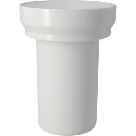 Nicoll – Manchon d'évacuation pour bâti-support WC – Pipe droite 90 mm – Longueur 180 mm – Installation simple et rapide – Étanchéité durable