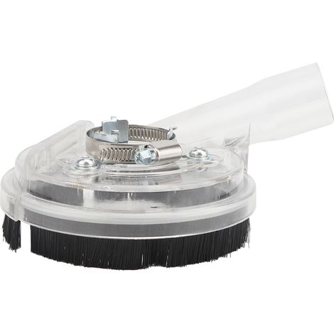 Accessoires pour meuleuses d'angle : protection de meulage transparente en polycarbonate avec plateau d'extension (1/5)