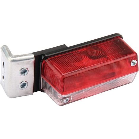 Luces de g谩libo 4W rectangular 12/24V rojo/blanco atornillable 120x37x42 mm Hella HELLA 2XS005020021 (1/5)