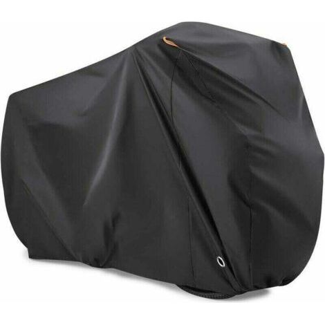 Housse vélo pour 2 Vélos, Housse de vélo étanche en nylon 190T avec protection contre la poussière, les UV, la pluie Protection pourVTT (1/4)