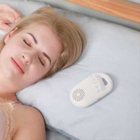 Weißes Rauschen für Babys, beruhigendes Schlafgerät mit entspannenden Klängen, weißes Nachtlicht für Säuglinge, Einschlafhilfe, Gerät mit sanften Geräuschen fürs Kinderzimmer (1/5)