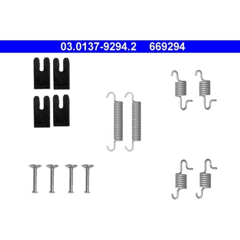 Kit d'accessoires, mâchoires de frein de stationnement ATE 03.0137-9294.2 TOYOTA