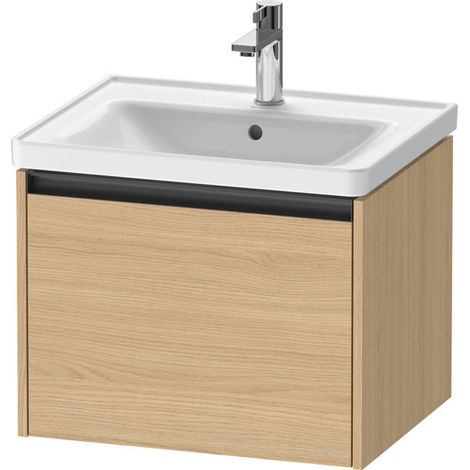 Duravit Ketho.2 Waschtischunterbau wandhängend, 1 Auszug, (1/2)