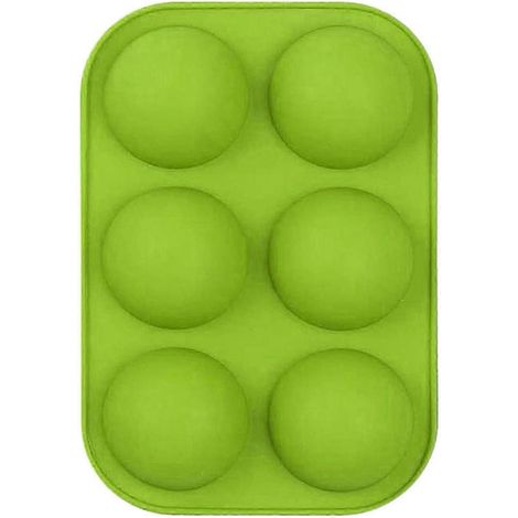 Demi-sphère, moule à pâtisserie maison pour la confection de gelées, dôme, facile à démouler-Green (1/5)