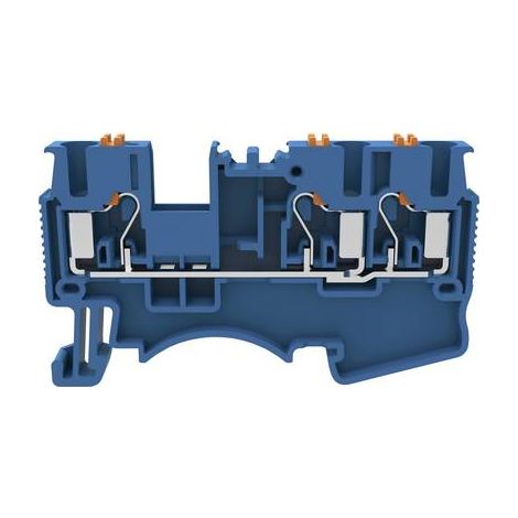 Degson DS2.5-TW-01P-12-00A(H) Borne de passage Push-In bleu 1 pc(s) Q239802 (1/2)