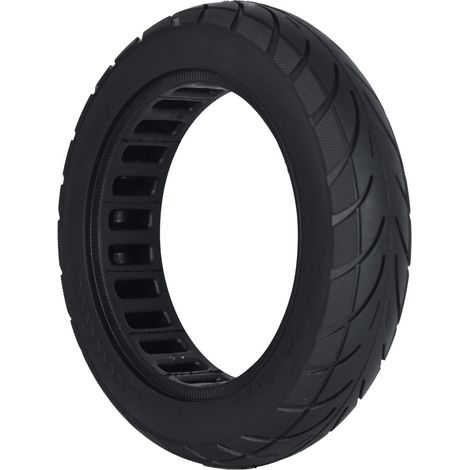 102.125 single-row solid tire with internal honeycomb structure for F20 F25 F30 F40 electric scooter, 10-inch puncture-proof tire (1/4)