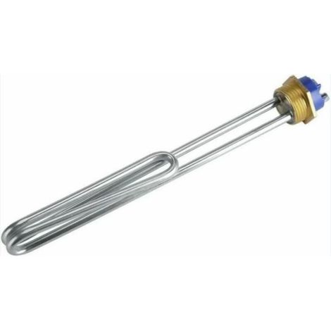 1 Élément de chauffage, Acier inoxydable, 3000W, Immersion rapide, 255x8mm, Cuisine et Voyage (1/4)