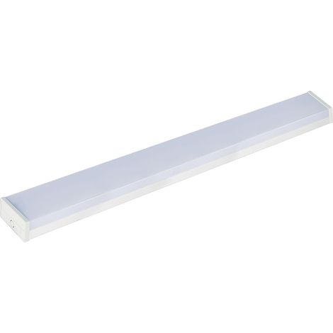 Integrierter rechteckiger LED-Bildschirm aus Matel, 24 W, 60 cm, warm (1/2)