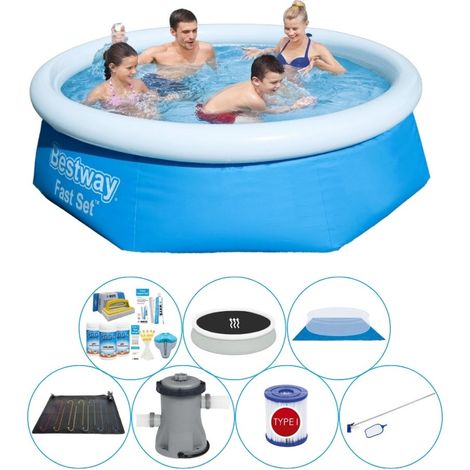 Bestway Bestway Fast Set Ronde - 244x61 cm - 8-pièces S21404