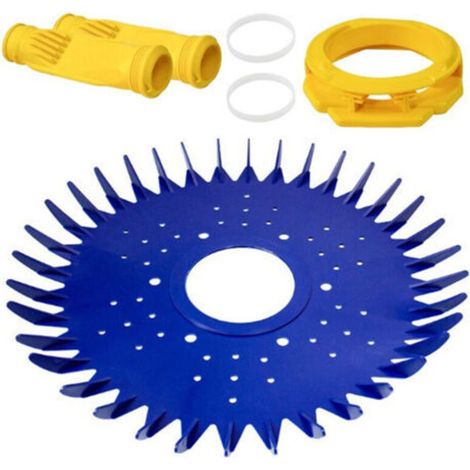 harmtty 1 Set W70329 Easy-to-install pool cleaner disc, soft rubber skirt with diaphragm, A