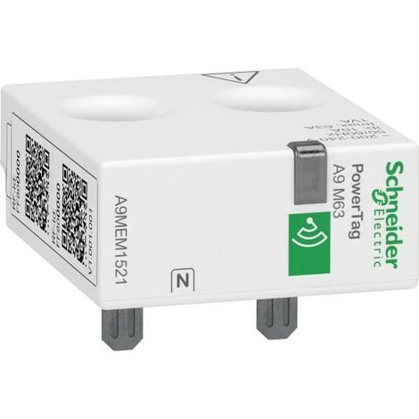 PowerTag - capteur de mesure radio-fréquence - iC60 iID DT60 - 1P+N 63A - amont