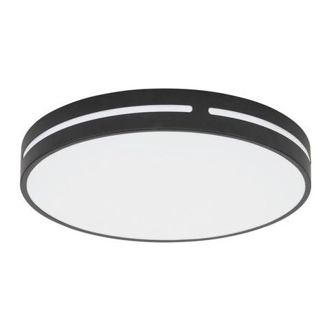 [GEBRAUCHT] B-Ware Nova Luce Deckenleuchte Deckenlampe WHEEL LED Schwarz Warmweiß 45 cm 30 W Lampe (1/2)