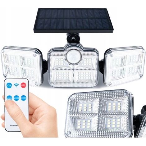 LED-Solarlampe mit Bewegungsmelder und Dämmerungssensor (modular)