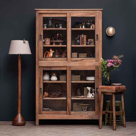 Armoire Gustave portes coulissantes 125x48x214cm (1/2)