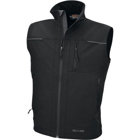 Gilet Nylon gr.250 colore Nero e Grigio Taglia XL (1/2)