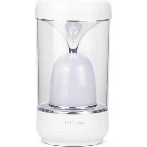 L谩mpara de escritorio Montis, blanca, transparente, hasta 5W (1/5)