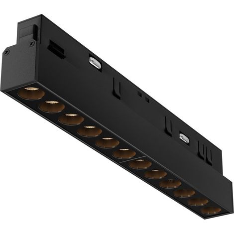 Faretto lineare binario 48V nero LED 12W 2700K Maytoni (1/2)