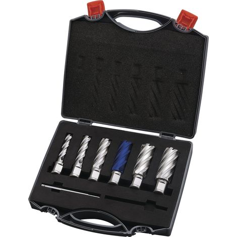 Jeu de 6 mèches à carotter HSS 30 mm Optidrill HSS-TIALN30 (1/3)