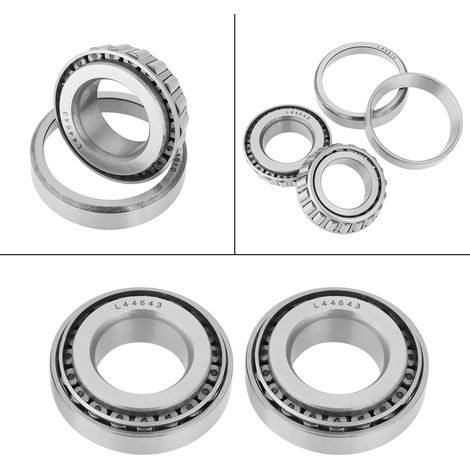 roulements à rouleaux coniques haute vitesse à une rangée L44643, diamètre intérieur 25 mm, diamètre extérieur 50,292 mm, épaisseur 14,22 mm (1/5)