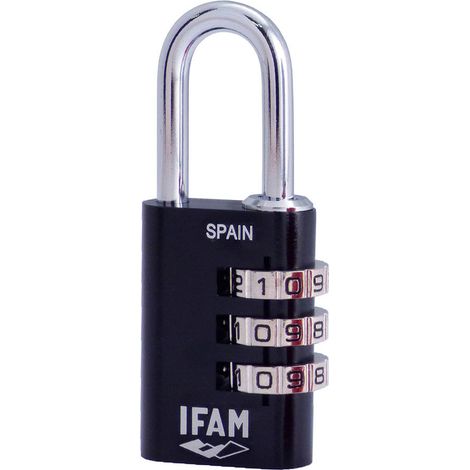 Cadenas Col Combi30 Noir Ifam (1/3)