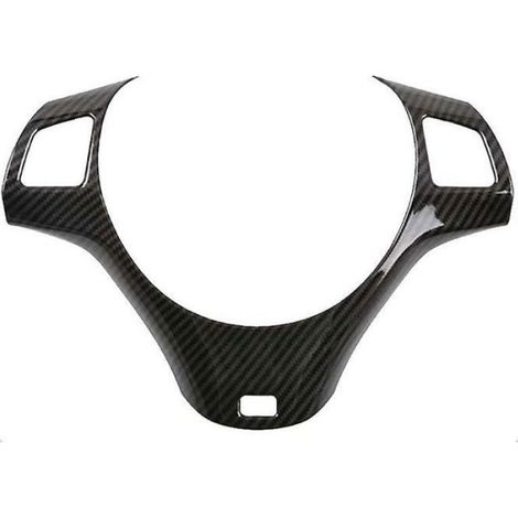 Housse de volant - - BMW M 3 E90 E91 E92 E93 - ABS - Style fibre de carbone - Noir (1/4)