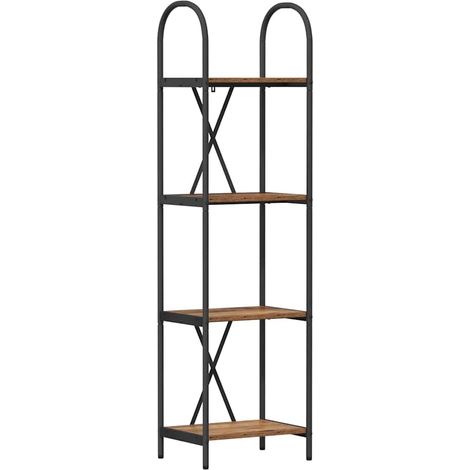 Maison Exclusive - Bücherregal Altholz 40 x 30 x 146 cm Holzwerks
