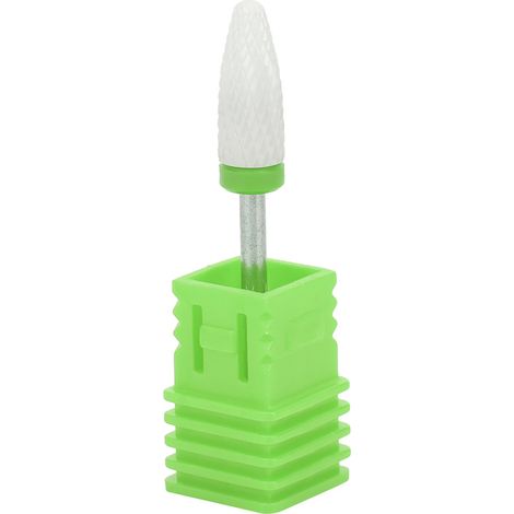 Beyamis Foret à ongles en forme de tête de maïs Accessoires pour meuleuse électrique Léger Portable (Bote verte de broyage grossier C ) (1/5)