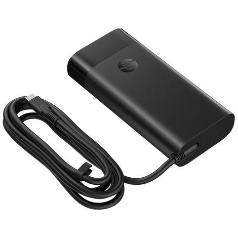 HP USB-C 140W Laptop-Ladegerät Euro-Netzteil/Wechselrichter Schwarz (1/2)