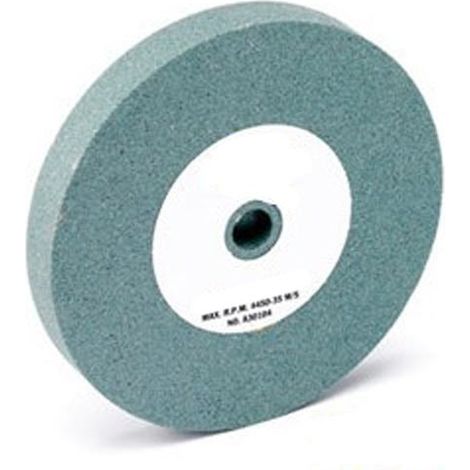 Meule à touret carbure de silicium 125 mm – Largeur 20 mm – Grain 100 pour meulage précis – Vitrifiée pour performance industrielle – Hd Outillage