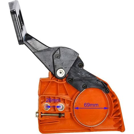 Kupplungsdeckel, Bremshebel, Bremsritzel für Husqvarna 136 137 141 142 (1/4)
