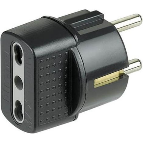 Schuko-Steckeradapter und Bip-Buchse