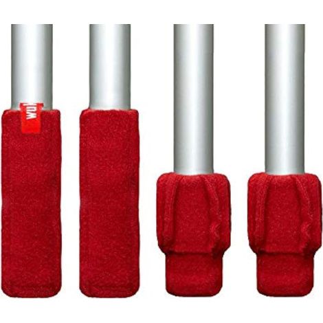 Chaussettes de chaise, rouge (1/5)